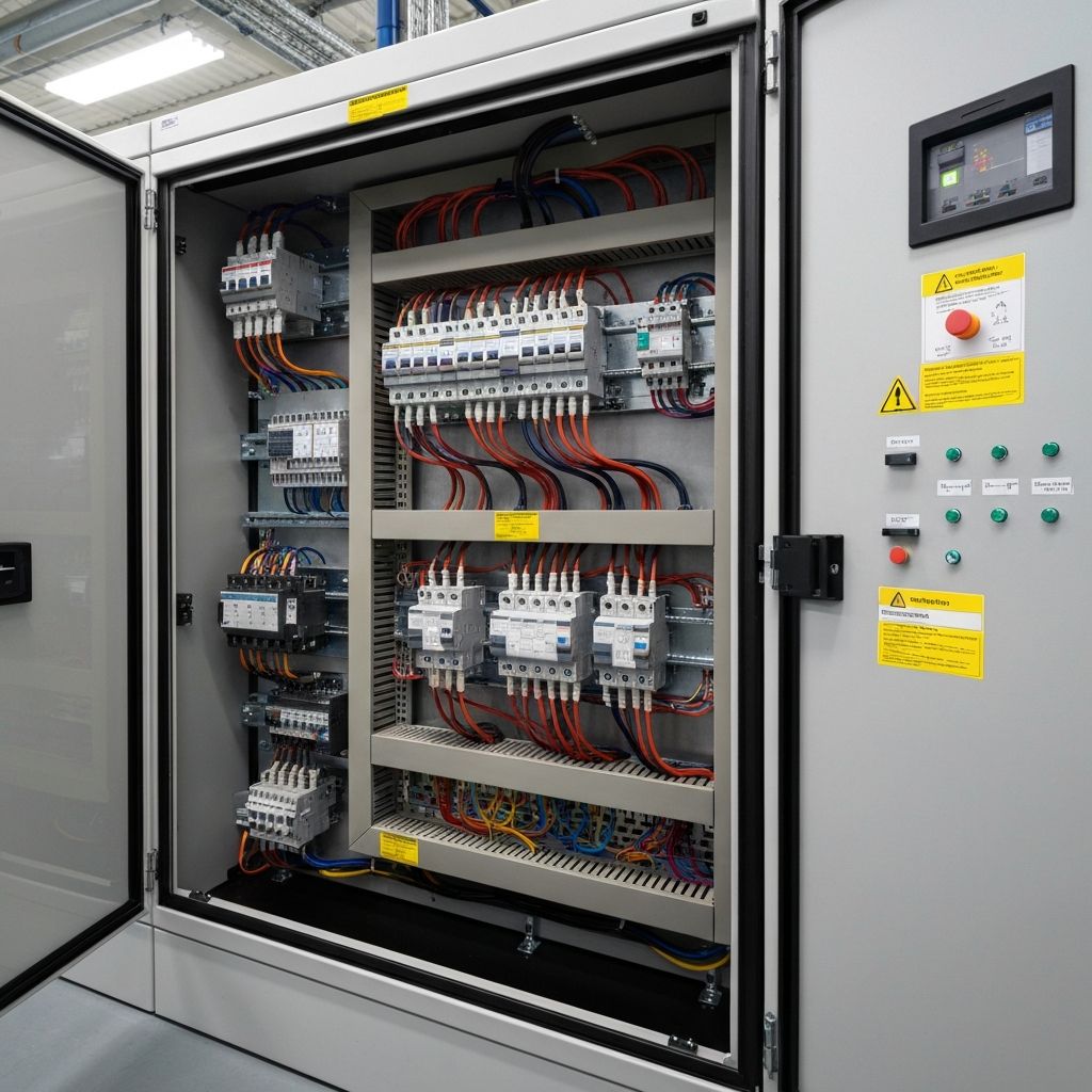 Instalación de tableros industriales